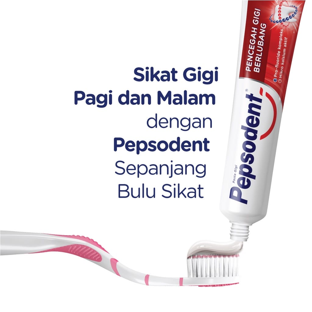 PEPSODENT PASTA GIGI WHITE 190GR DAN 75GR PEMUTIH GIGI