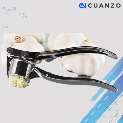 Stainless Steel Garlic Press Pressure / Alat Pemotong Potong Pengiris Penumbuk Pemarut Parutan Penghalus Pemecah Pencacah Cincang Tumbuk Pengupas Penggerus Pencincang Penghancur Bawang Putih Merah Pres Pencet Tarik Stainles Stenlis Steel Stell Manual Ori