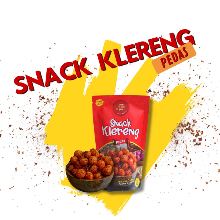 65 gr SNACK KLERENG DAUN JERUK PEDAS /ORIGINAL