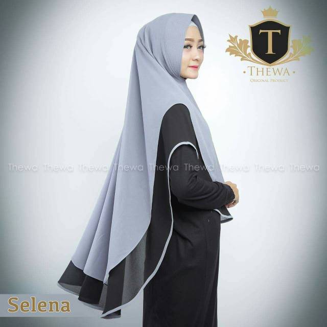 Hijab Selena Ceruty | Hijab instan modern