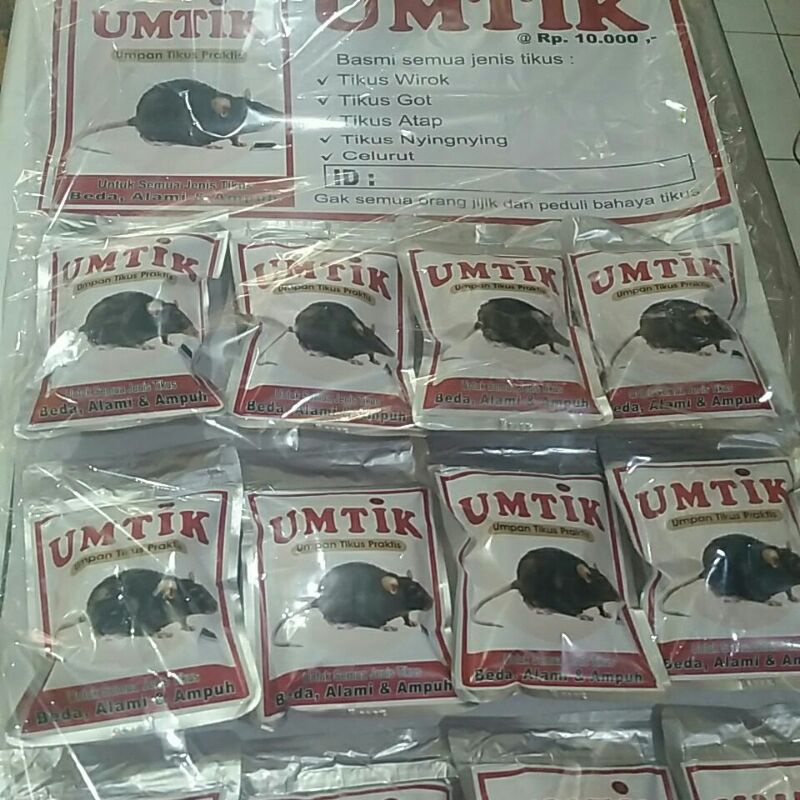 UMTIK racun tikus dan wirok