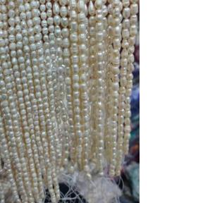 ➤ Mutiara air tawar oval 8mm ✲