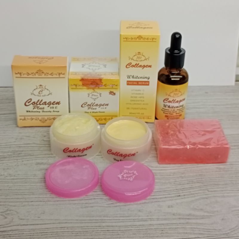 Paket Cream Collagen Original 4in1 (cream+sabun+serum)