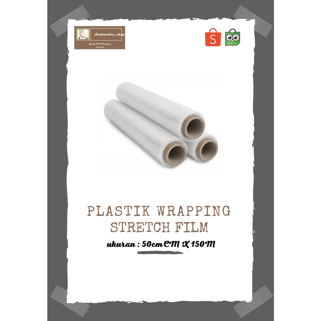 Plastik wrapping 50cm | Stretch film