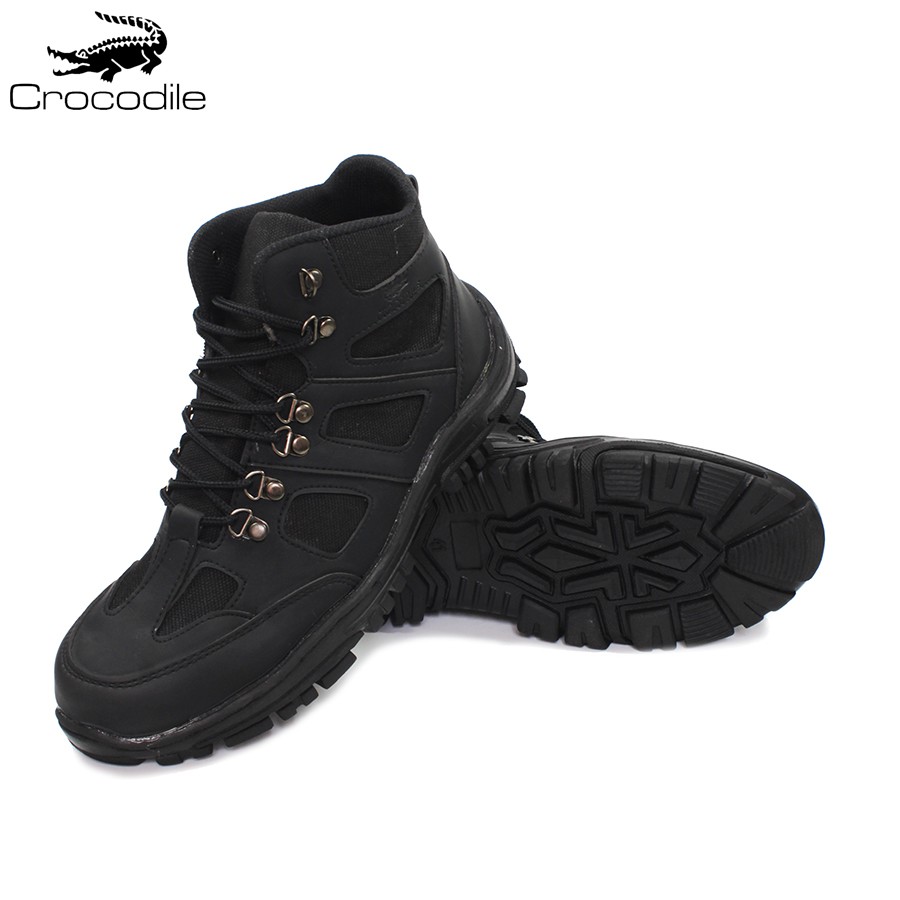 SM88 - COD Sepatu Pria Crocodile Endure PDL Hitam Boots Safety Hiking Outdoor Gunung Adventure