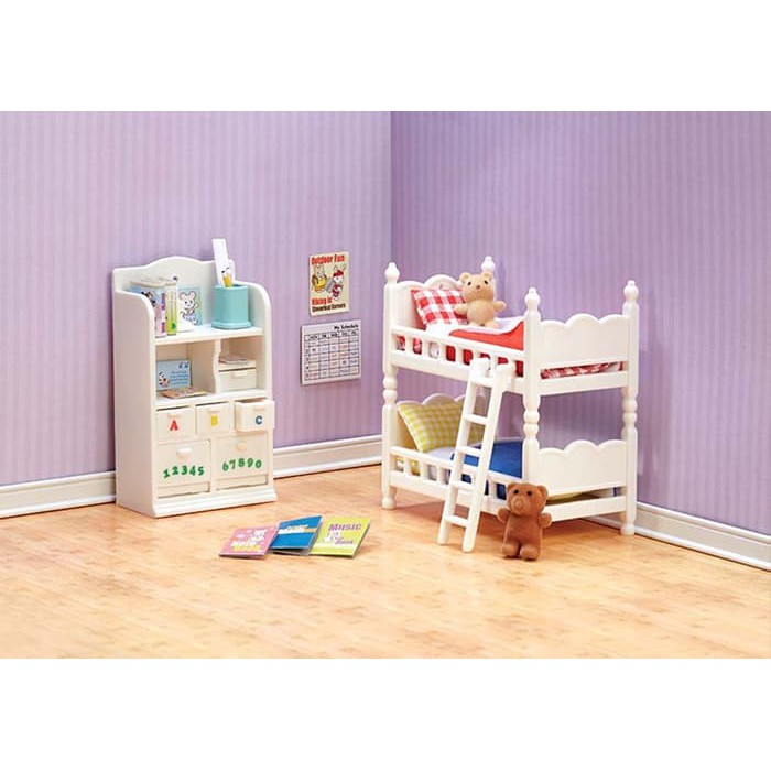 Sylvanian Families Calico Critters Children S Bedroom Set