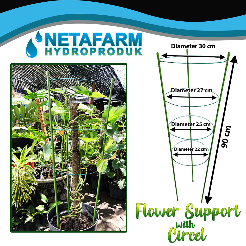 FLOWER SUPPORT WIRE / Penyangga Untuk Tanaman No. 10 - satuan