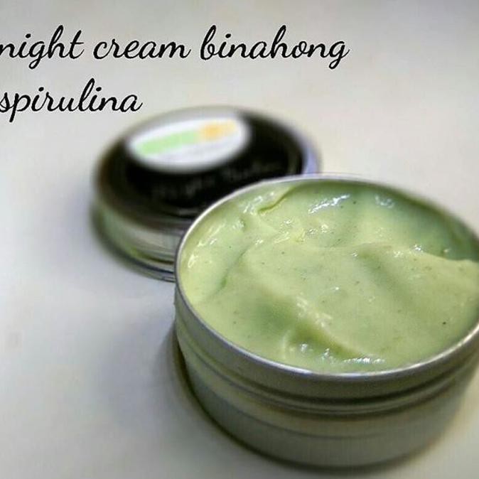 Terbaru Night Cream Binahong Spirulina