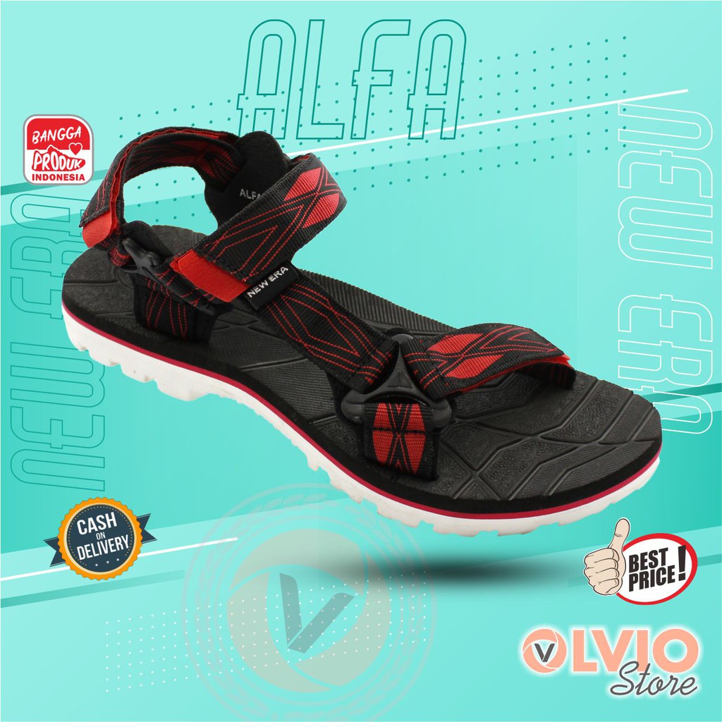 New Era ALFA - /Sandal Gunung/Hiking Pria New Era Original.