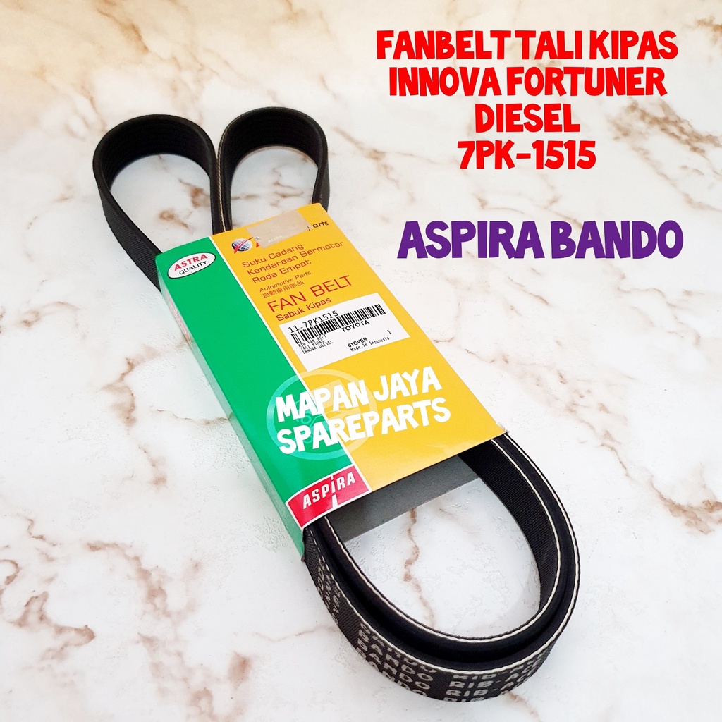 FANBELT ASPIRA - FAN BELT INNOVA / FORTUNER DIESEL 7PK 1515