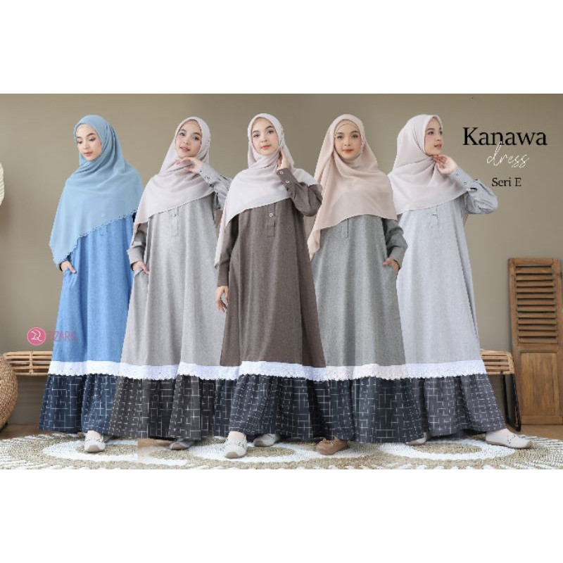Kanawa dress || Gamis Zizara