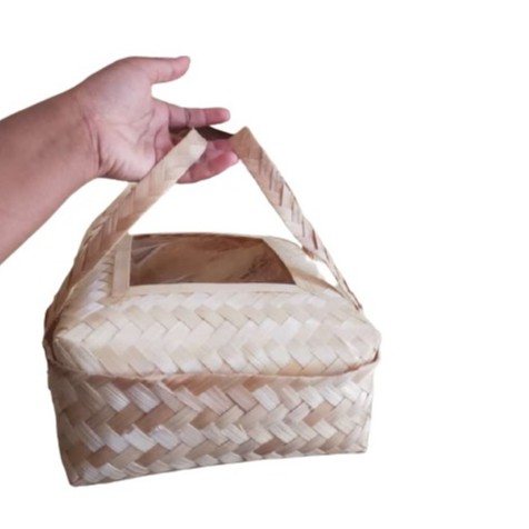 

SEPASANG BESEK JINJING MIKA NATURAL BERBAGAI UKURAN--paper bag-tas hajatan-spunbound-tas kain-goodie-Lunch Box Paper, Lunch Box, Paper Lunch Box SML, Kemasan Dus Box Ayam Geprek, Lunch Box Kertas Nasi , Kemasan Makanan, Dus Nasi