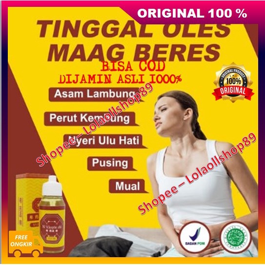 Minyak Xi Yaopin Zhi Obat Maag Cina Membantu meredakan Gejala Maag Ampuh 100% ASLI ORIGINAL BPOM