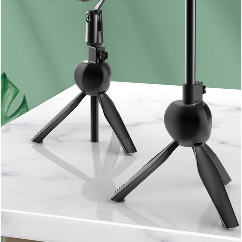 Desktop Rotable Universal Dapat Diangkat Dan Diturunkan Selfie Ponsel Siaran Langsung Tripod Stand Untuk IPhone Dan Smartphone Android Tripod Multifungsi