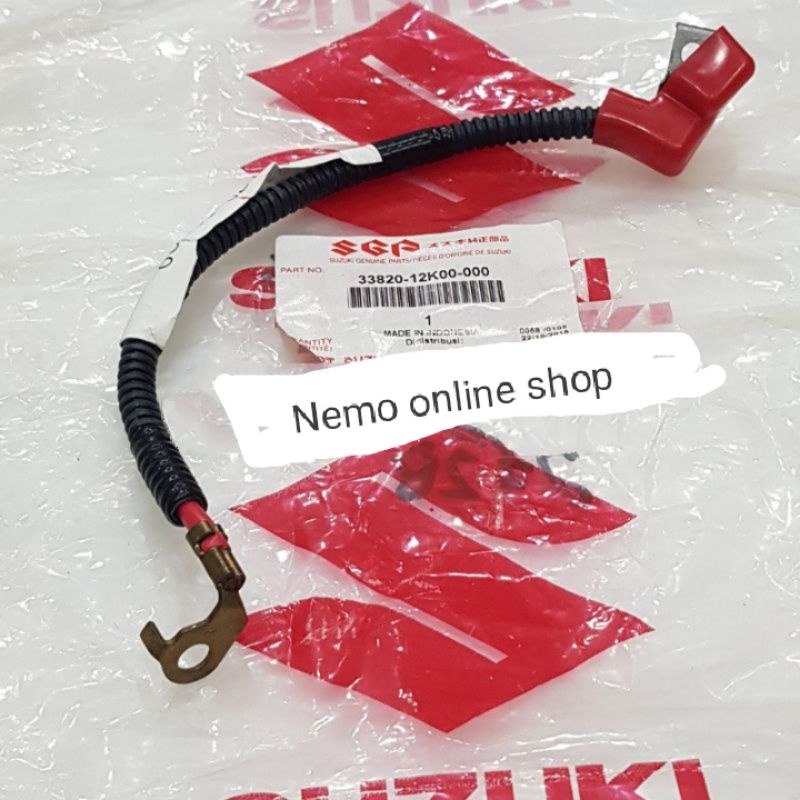 kabel aki Suzuki satria FU. Fi injeksi GSF 150.BAGIAN positif