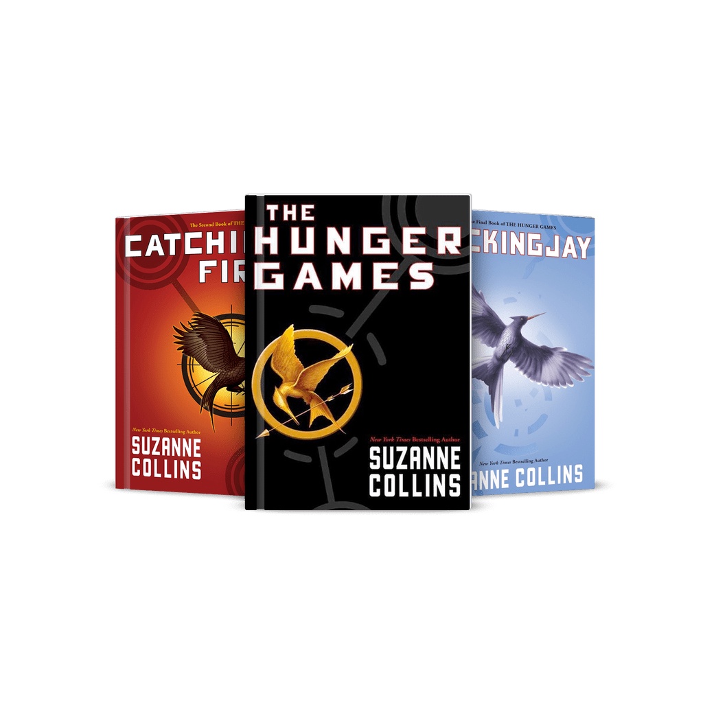 [ENGLISH] BUKU NOVEL HUNGER GAMES 4 SERIES CATCHING FIRE, MOCKINGJAY, BALLAD SONGBIRD - SUZANNE COLLINS [ORIGINAL]