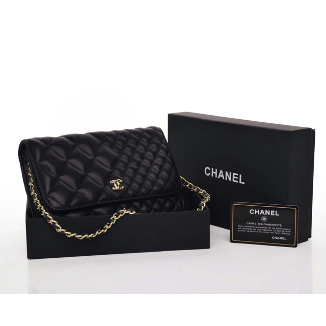 Chanel WOC Lambskin + Box