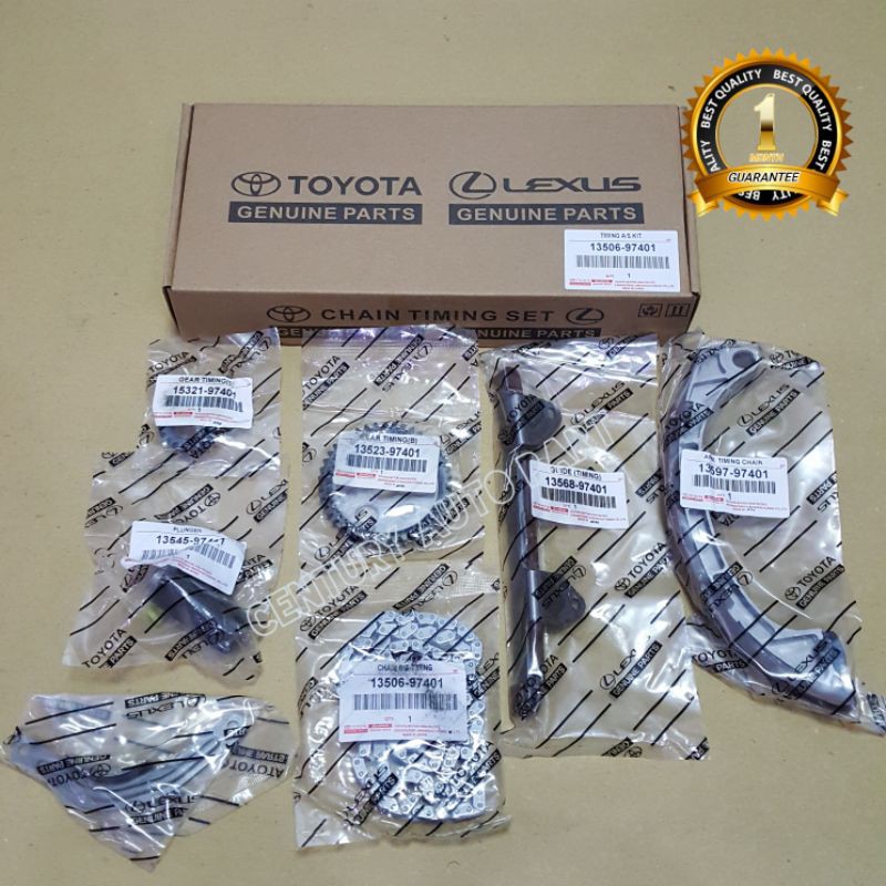 TIMING CHAIN SET RANTAI KETENG AVANZA XENIA DAN GRANDMAX 1.5 GARANSI 1 BULAN