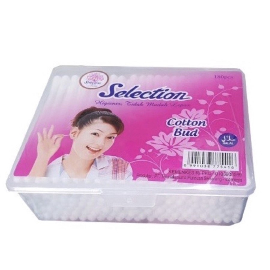 PROMO!! Selection Cotton Bud / Korek Kuping Selection Cottonbud isi 100