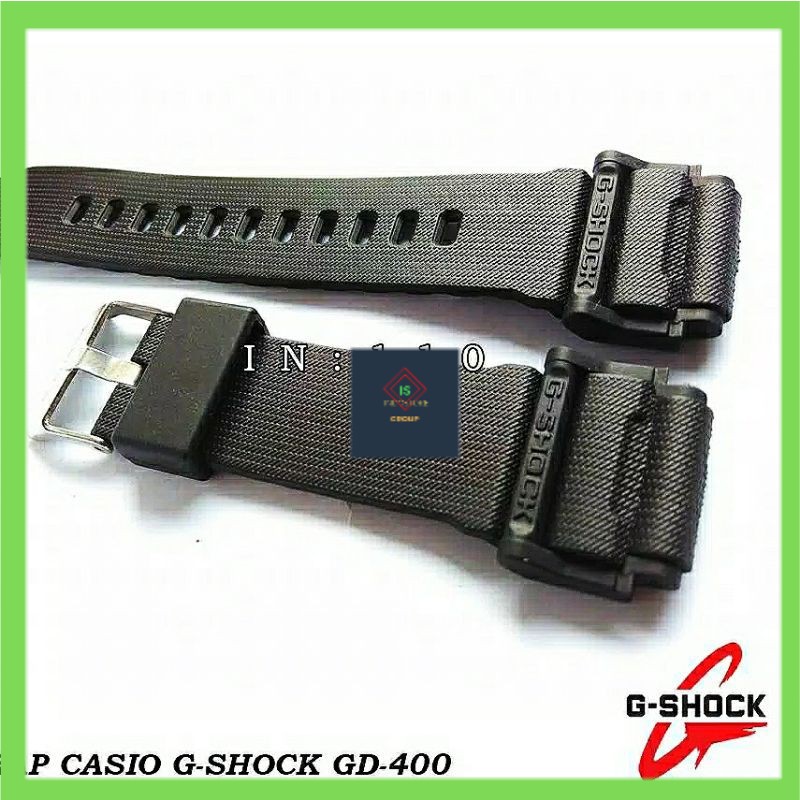 STRAP TALI JAM TANGAN CASIO G-SHOCK GD400 GD-400 GD 400 TALI JAM G-SHOCK GD 400 CASIO GD400