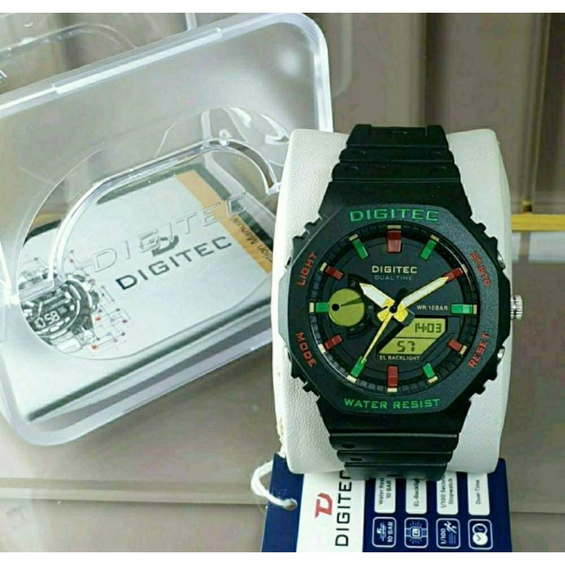 Jam Tangan Digitec 2100 Jam Tangan Pria Pilihan Terlaris Jam Tangan Dualtime Anti Air Digitec Outdoor