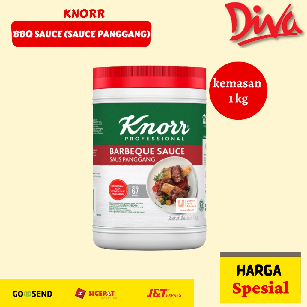 

Knorr Barbeque Sauce 1kg ( BBQ sauce knorr )