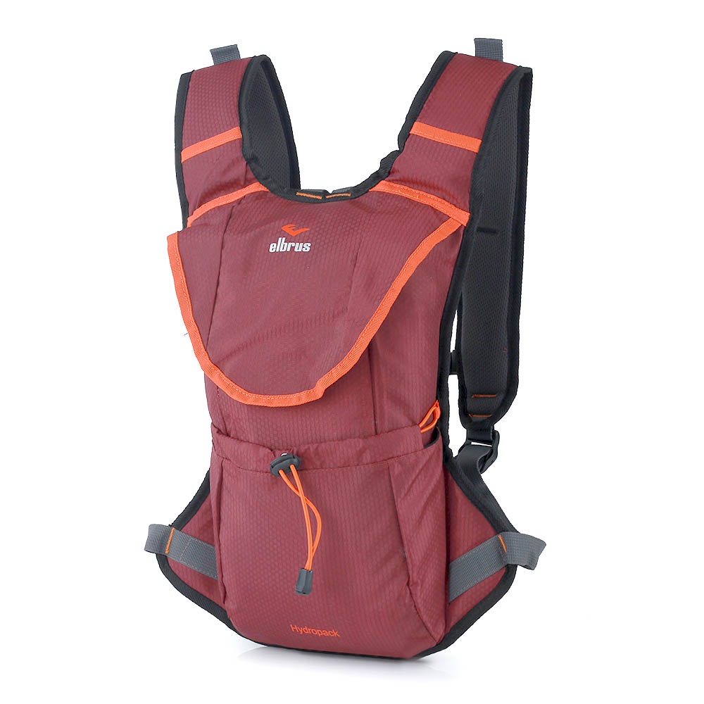 Tas Sepeda MTB Punggung Elbrus Hydropack 20 Liter Ransel Backpack Merah Marun