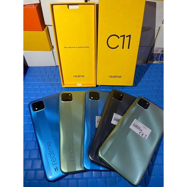 Hp second murah Realme c11 2/23 second fullset seperti baru