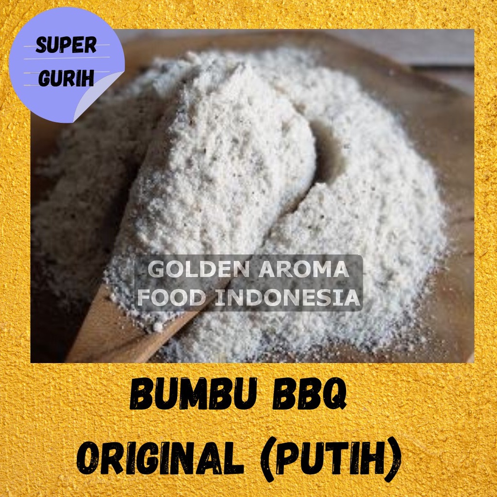 

Bumbu Tabur Penambah Rasa BBQ Original Putih Golden Aroma Food Indonesia 50gr Bubuk Powder Instan Konsentrat Premium Aneka Asin Manis Gurih Untuk Kentang Goreng Basreng Buah Cimol Kripik Pisang Keripik Singkong Makaroni Cilung Gorengan Taiwan