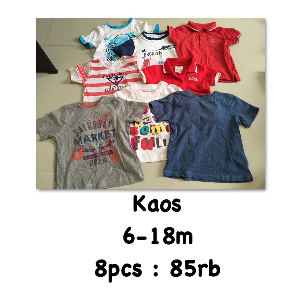 Preloved Baju Bayi / Jual Baju Bayi Murah / Jual Kaos Bayi Bekas Murah / Jual Baju Bayi Bekas Murah