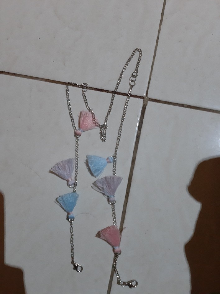 Kalung Masker | Chain Mask Pom Pom