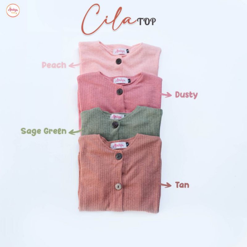 Afsheenastore Atasan Cila Top By Almahyra