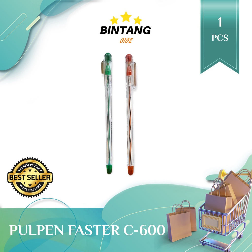 

Faster C - 600 / C600 Pulpen / Bolpoint