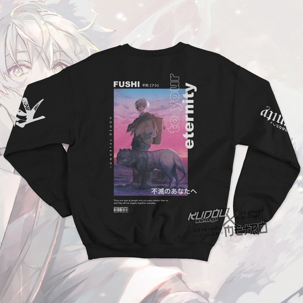 Crewneck Fushi To Your Eternity Anime Manga Premium Unisex