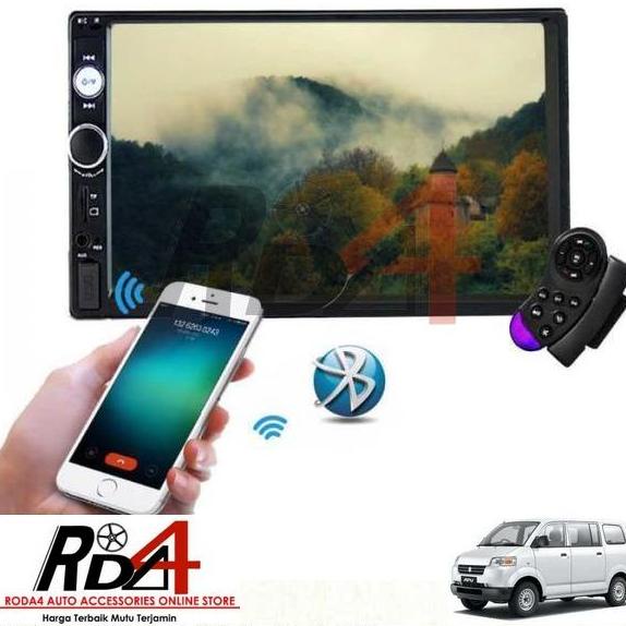 Tape Mobil Head Unit Double Din Mirror Link Android APV Lama rod4 Ayo Beli