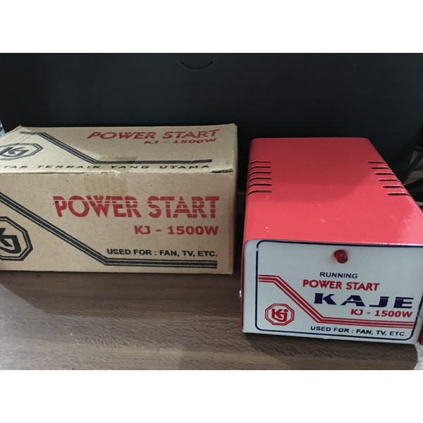 Power Start Inverator merk KJ 1500w 1500 Watt untuk TV Kulkas Kipas