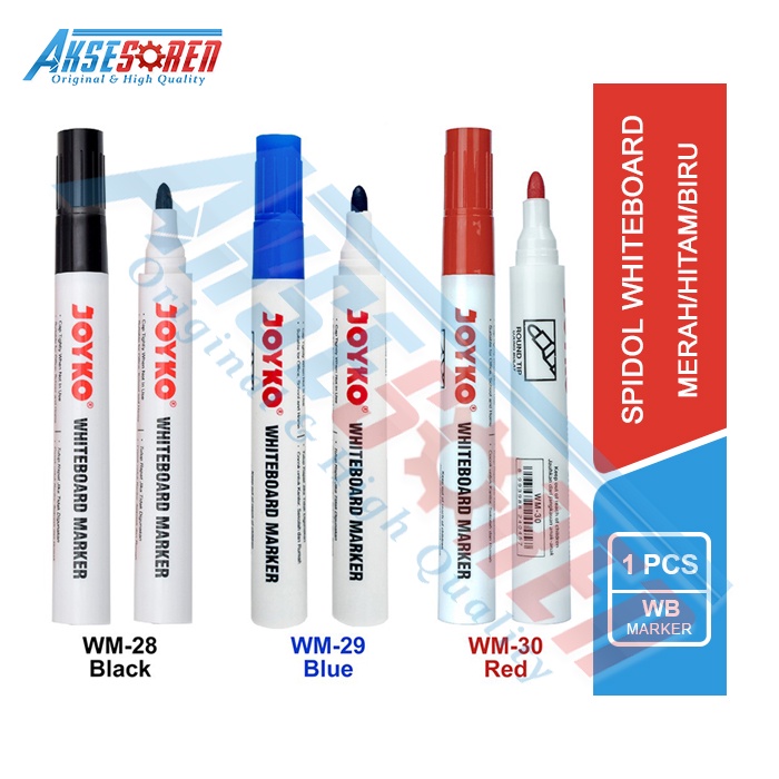 

Spidol Papan Tulis White Board Joyko Non Permanent [WM-28/1 Pcs] / Sepidol Nonpermanen Marker Joyko