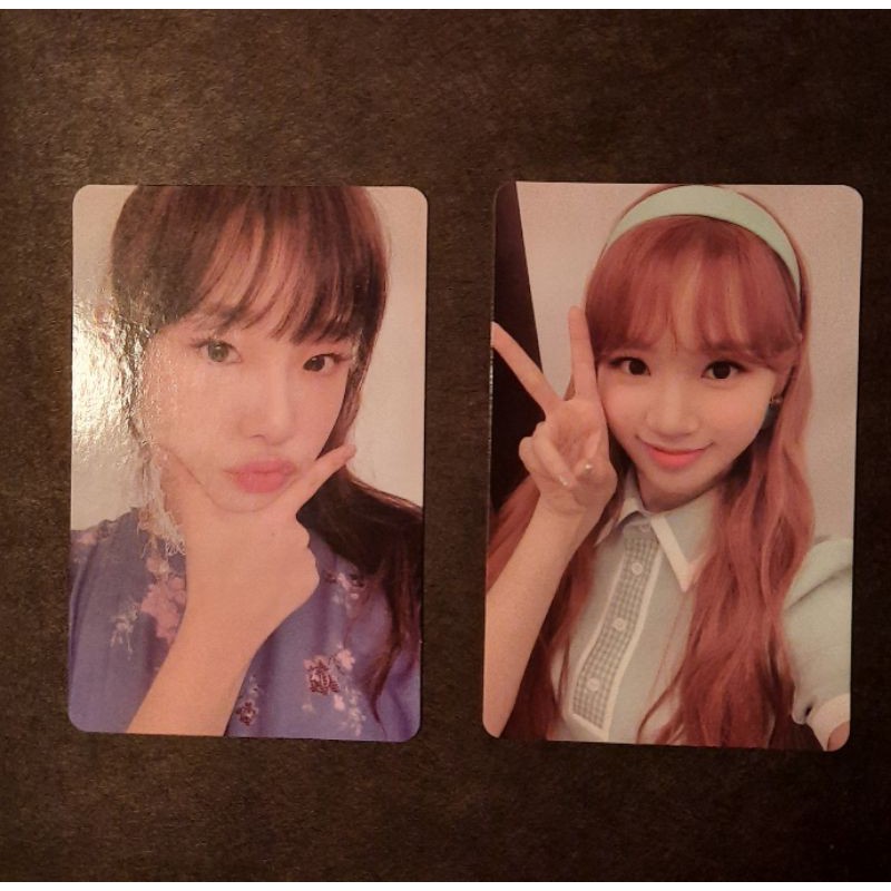 IZ*ONE HEARTIZ Yena Chaewon Official Photocard