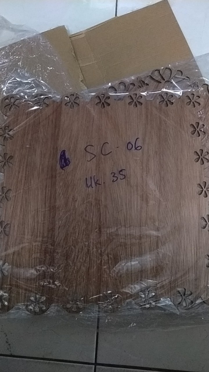 Cake Board Square / Alas Kue / Tatakan Kue Kode Sc - 06 Uk 35x35cm