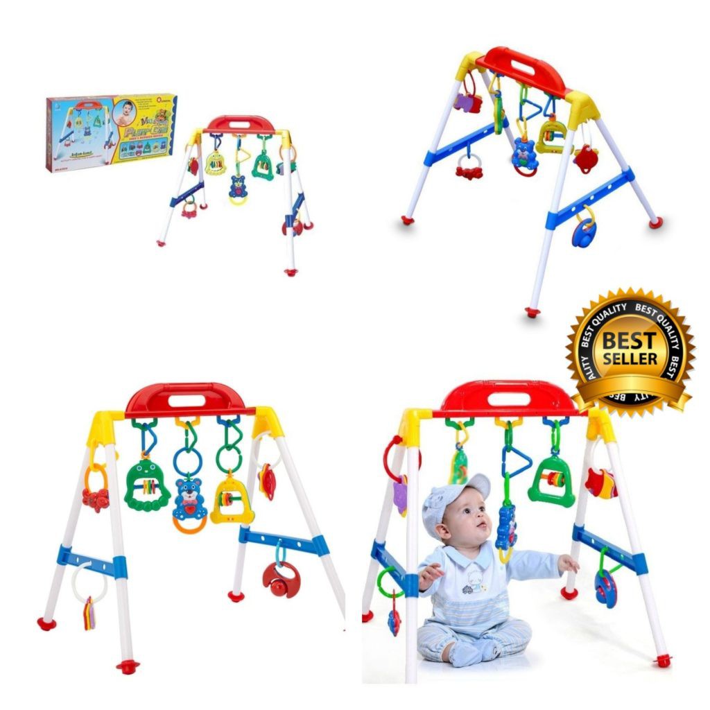 Baby musical play gym / musik mainan rattle bayi anak playgym