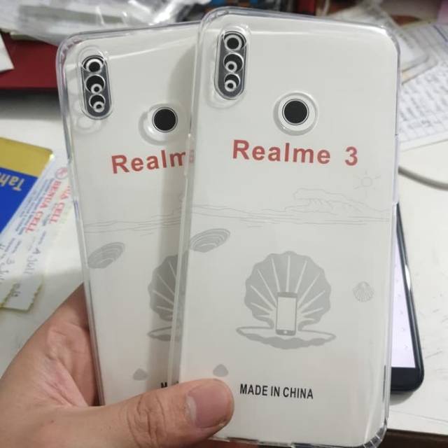 SOFTCASE CLEAR HD PREMIUM  REALME 3 NEW