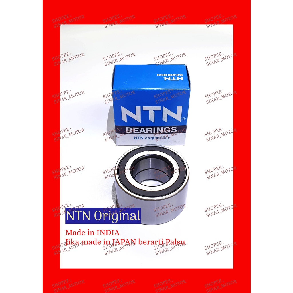 BEARING RODA DEPAN DATSUN GO, NISSAN MARCH NTN ORIGINAL