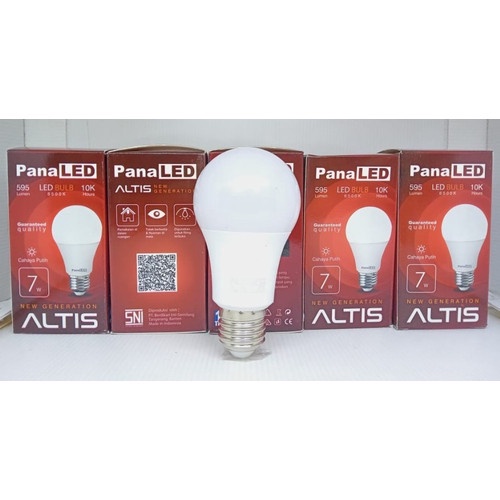 Bohlam Led Panaled Altis Lampu LEDBulb 7 watt BERGARANSI RESMI 1 TAHUN MANTAP