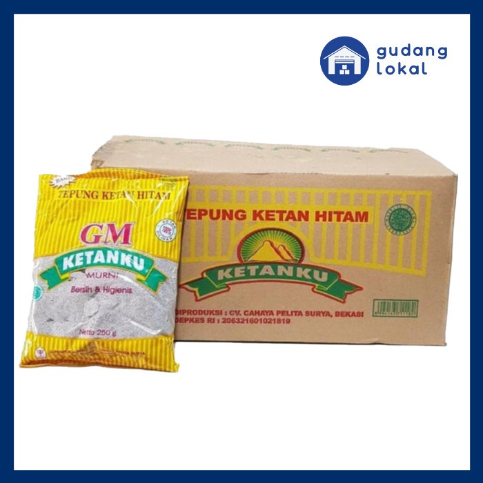 

Tepung Ketan Hitam 250Gr X 20 (Harga Karton)
