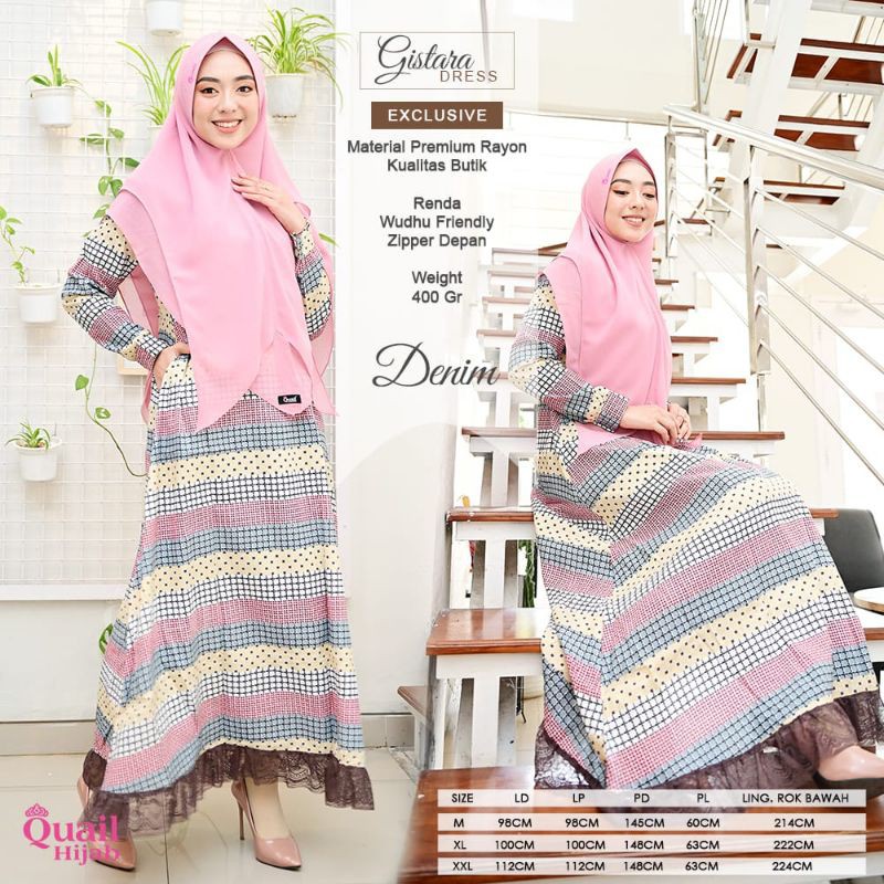 Gistara Gamis QuaiL Hijab