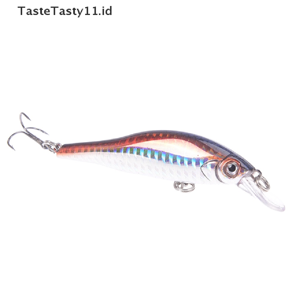 (TasteTasty) 1pc Umpan Pancing hard bait Bentuk Ikan Imitasi 3d Ukuran 9.8cm 12g