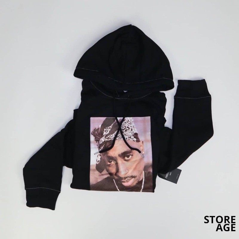 2PAC Shakur x Forever 21 Pullover Hoodie