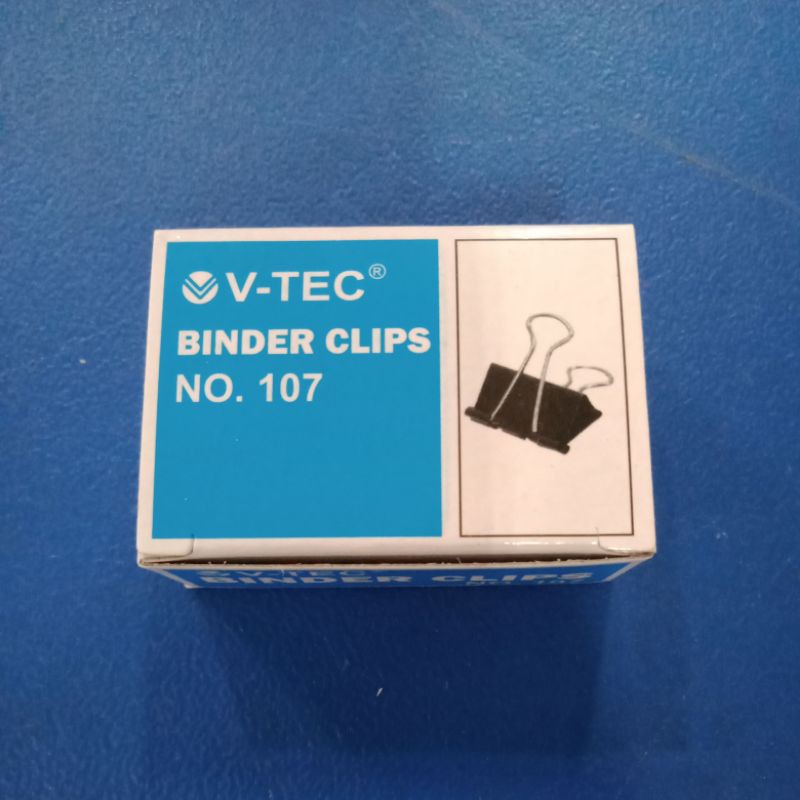 

Binder Clips No. 107 V-Tec