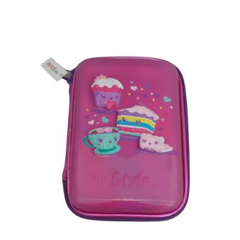 

My Style TM 2265 Tea Time Party Hardtop Pencil Case (Metal Finish Material)