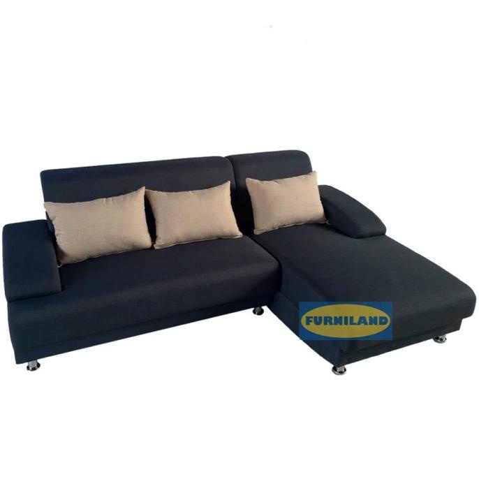 Sofa Bed L Fasa Minimalis / Sofa Sudut Ruang Keluarga / Sofa L Santai